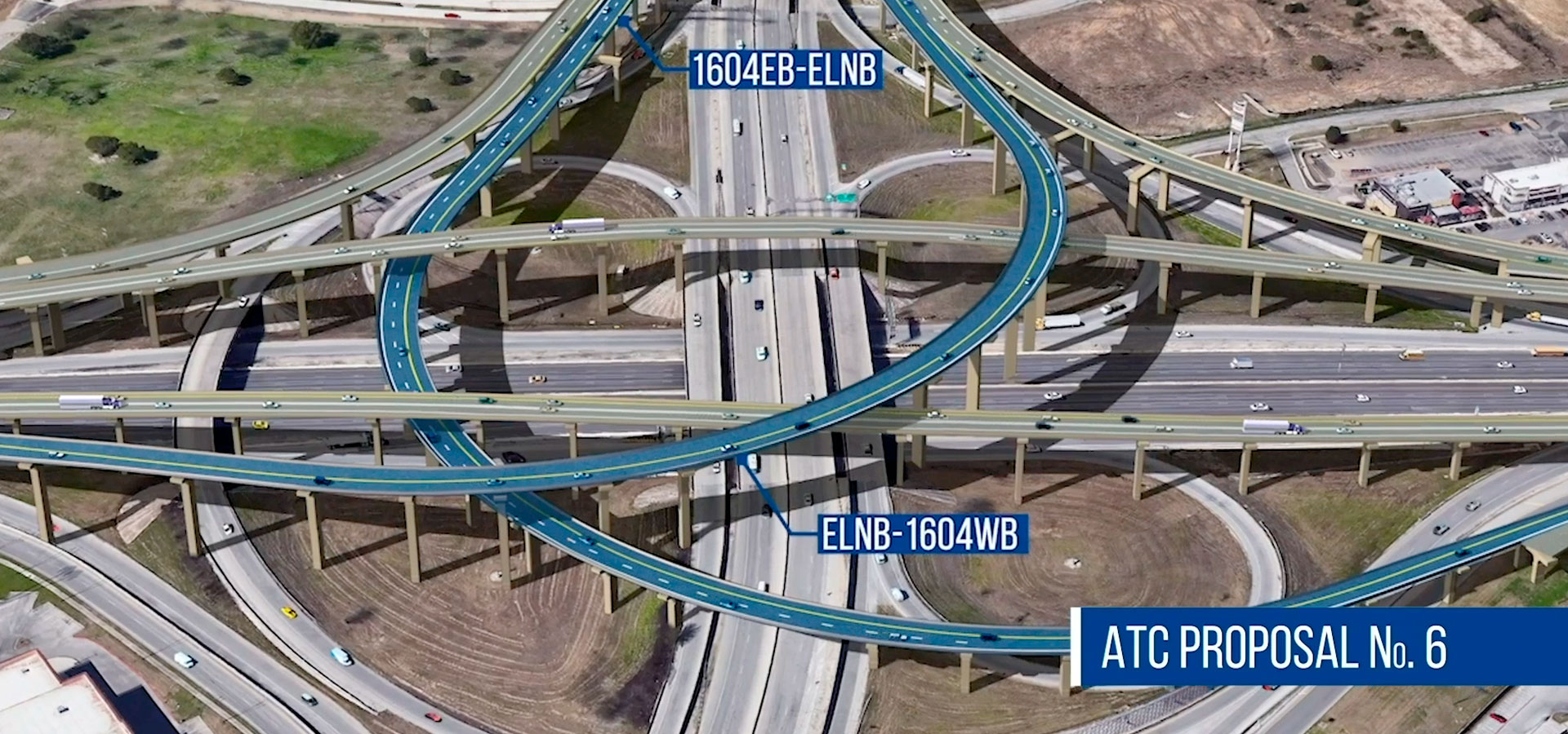 Expansión norte de la autopista I-35 de Texas (USA)